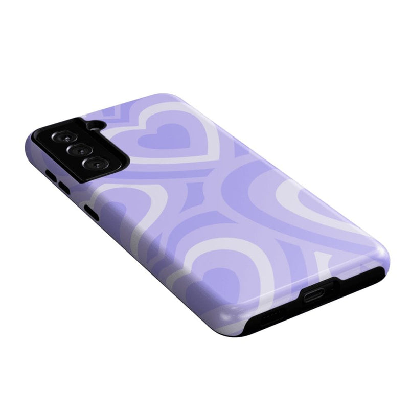 Love Song | Lavender Heart Samsung Case Samsung Case Casetry 