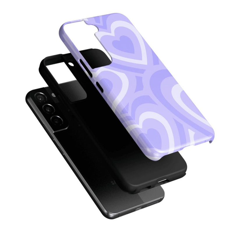 Love Song | Lavender Heart Samsung Case Samsung Case Casetry 