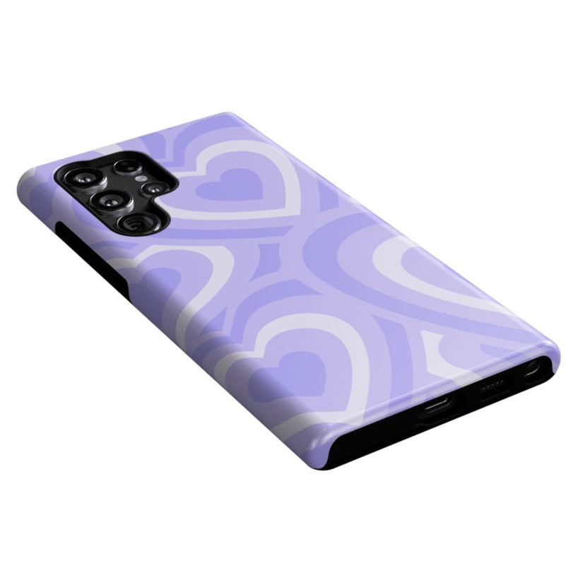 Love Song | Lavender Heart Samsung Case Samsung Case Casetry 