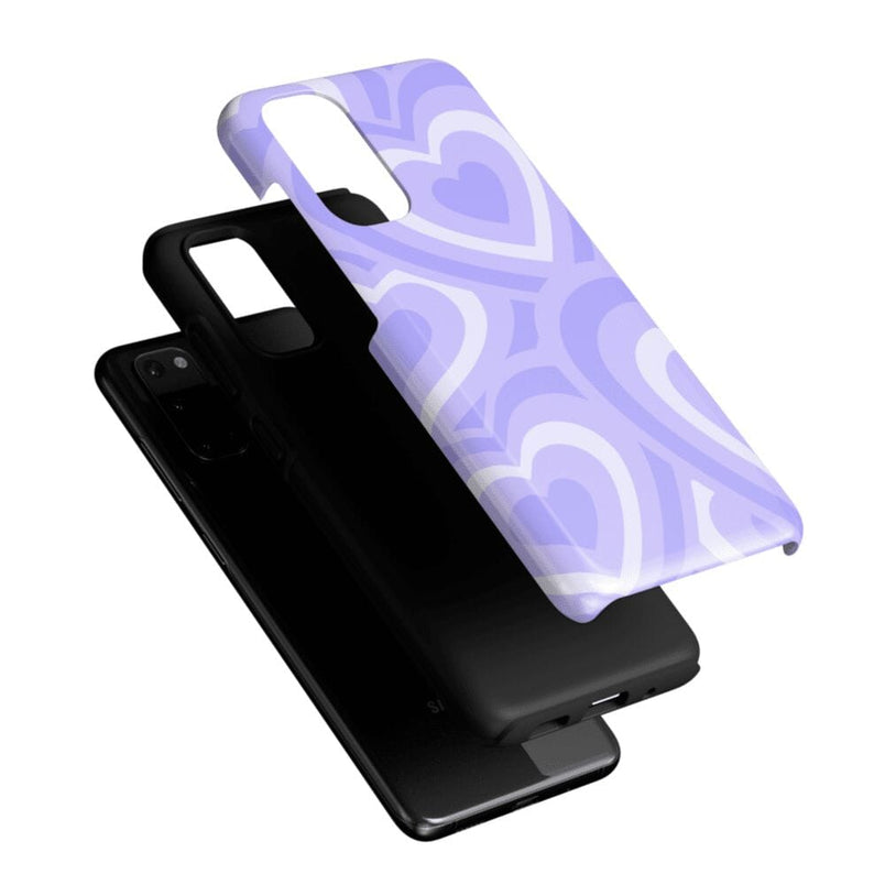 Love Song | Lavender Heart Samsung Case Samsung Case Casetry 