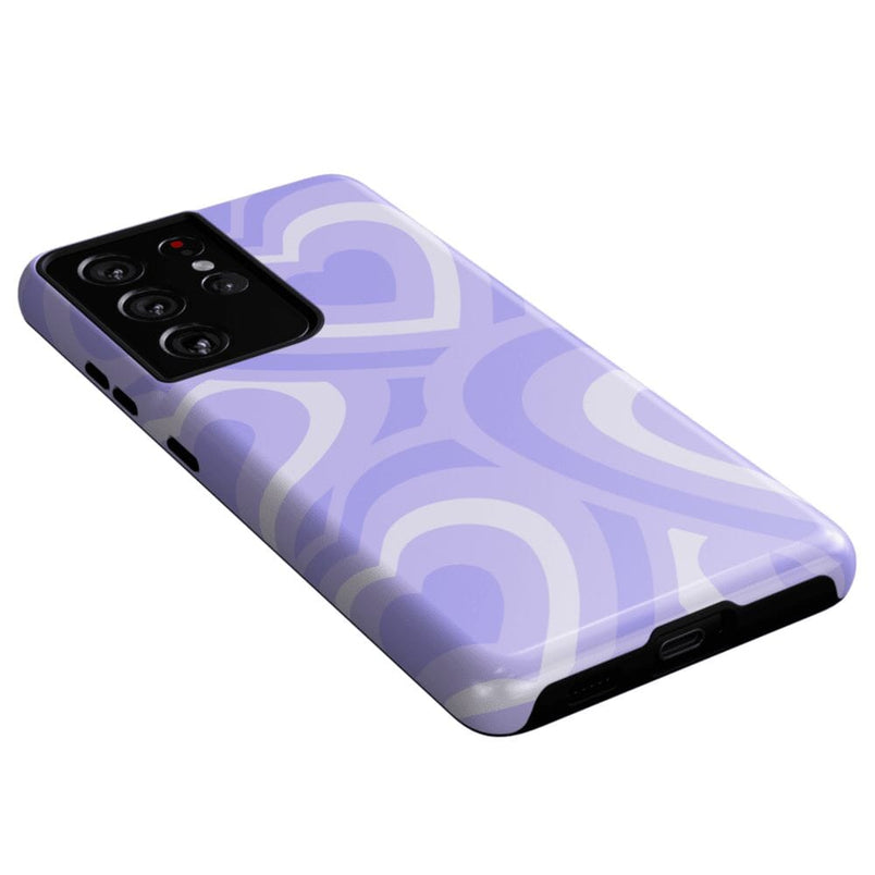 Love Song | Lavender Heart Samsung Case Samsung Case Casetry 