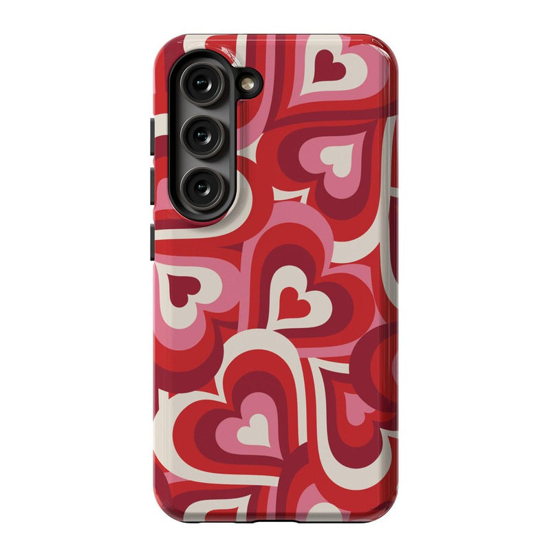 Love Song Remix | Ombre Hearts Case Phone Case Casetry Essential Galaxy S23