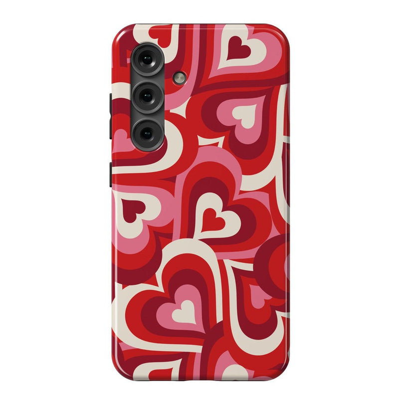 Love Song Remix | Ombre Hearts Case Phone Case Casetry Essential Galaxy S24
