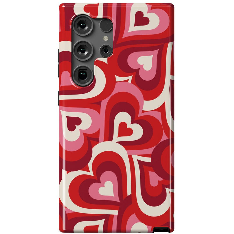 Love Song Remix | Ombre Hearts Case Phone Case Casetry Essential Galaxy S24 Ultra