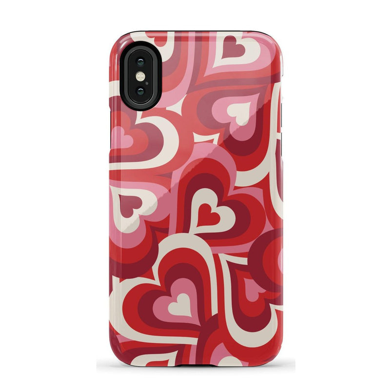 Love Song Remix | Ombre Hearts Case Phone Case Casetry Essential iPhone X / XS 