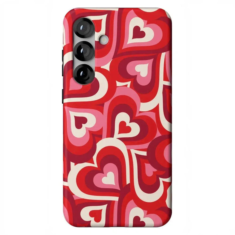 Love Song Remix | Ombre Hearts Case Phone Case Casetry Essential + MagSafe® Galaxy S25 Plus