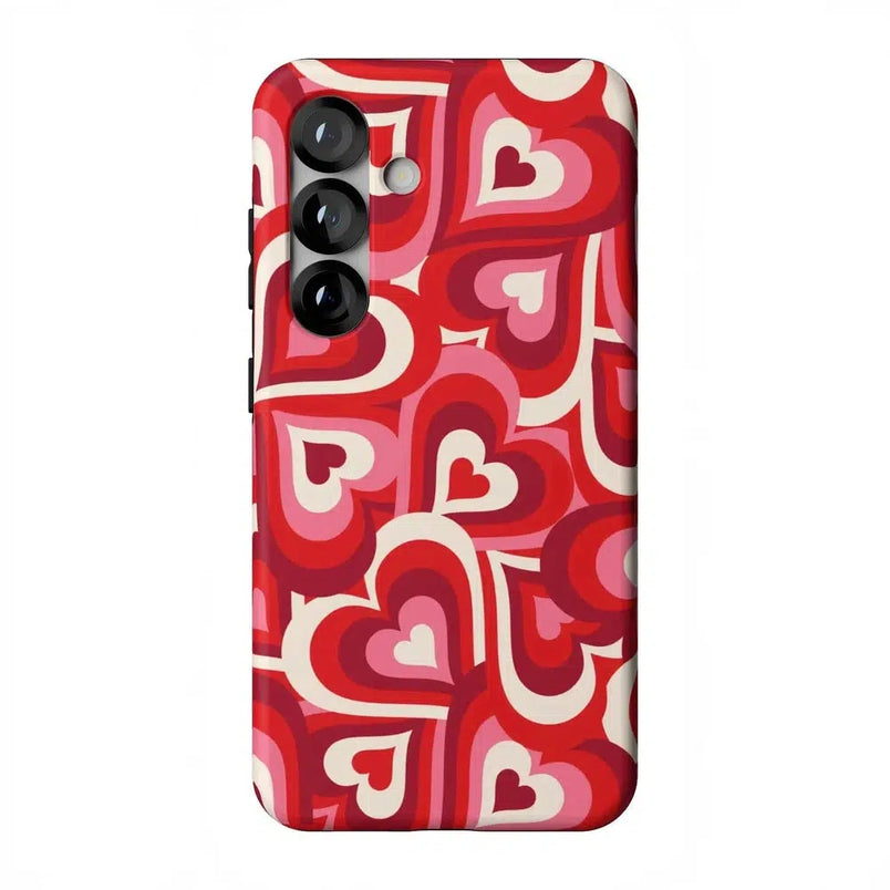 Love Song Remix | Ombre Hearts Case Phone Case Casetry Essential + MagSafe® Galaxy S25