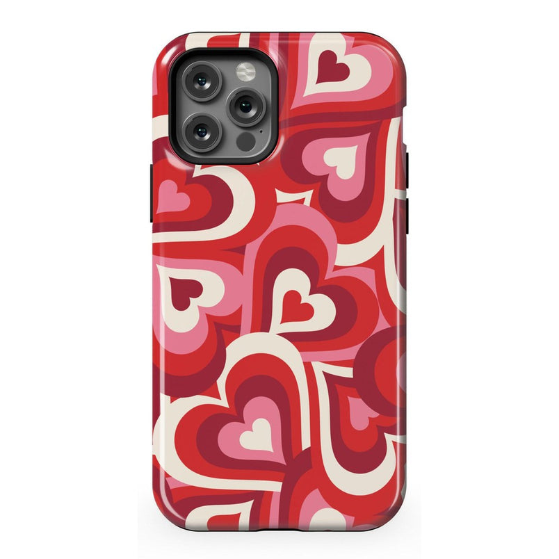 Love Song Remix | Ombre Hearts Case Phone Case Casetry Essential + MagSafe® iPhone 12 Pro