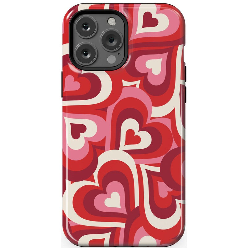 Love Song Remix | Ombre Hearts Case Phone Case Casetry Essential + MagSafe® iPhone 13 Pro Max