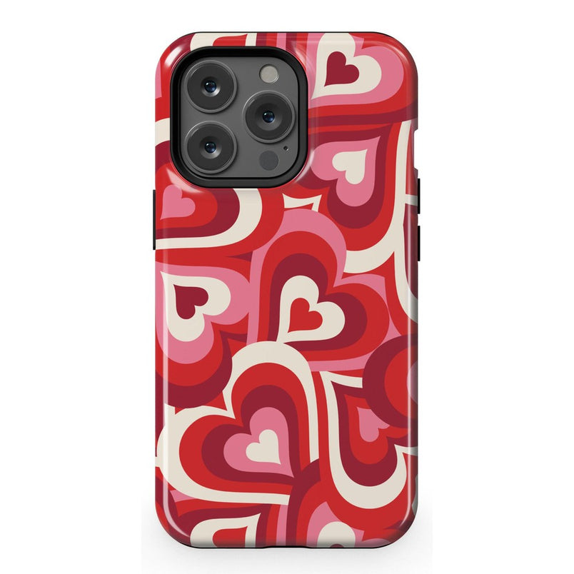 Love Song Remix | Ombre Hearts Case Phone Case Casetry Essential + MagSafe® iPhone 13 Pro