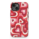 Love Song Remix | Ombre Hearts Case Phone Case Casetry Essential + MagSafe® iPhone 13