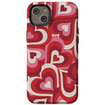 Love Song Remix | Ombre Hearts Case Phone Case Casetry Essential + MagSafe® iPhone 14 Plus