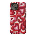 Love Song Remix | Ombre Hearts Case Phone Case Casetry Essential + MagSafe® iPhone 14