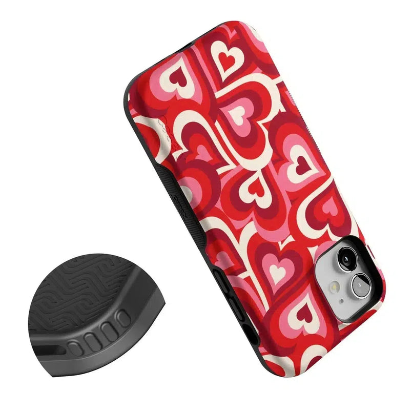 Love Song Remix | Ombre Hearts Case Phone Case Casetry 