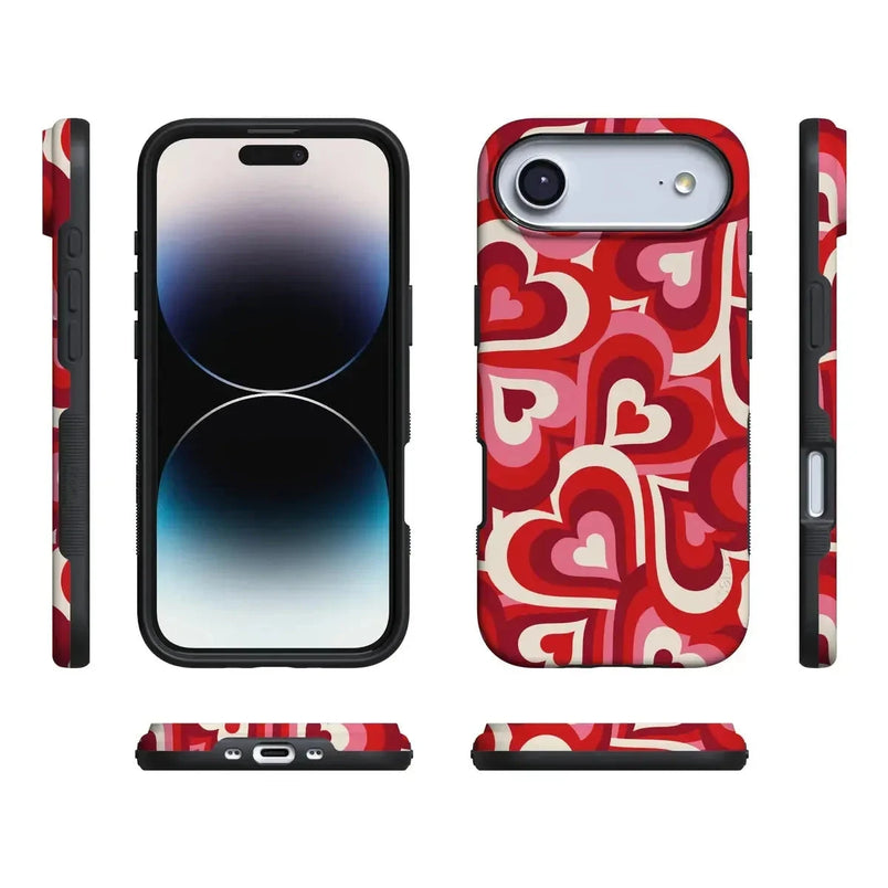 Love Song Remix | Ombre Hearts Case Phone Case Casetry 