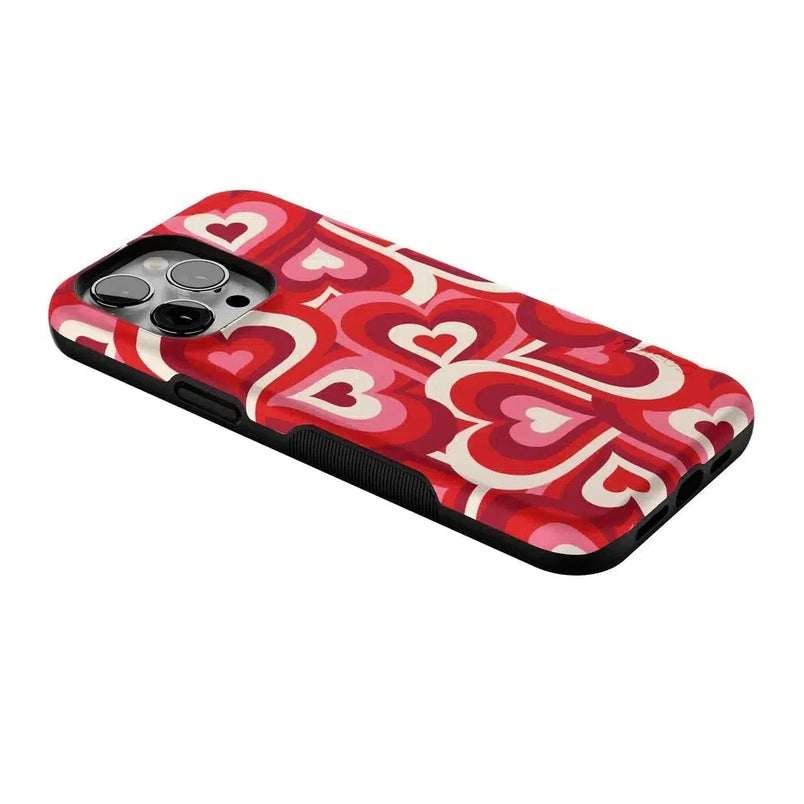 Love Song Remix | Ombre Hearts Case Phone Case Casetry 