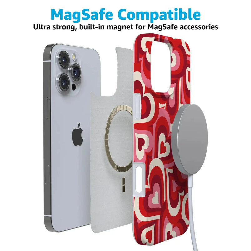 Love Song Remix | Ombre Hearts Case Phone Case Casetry 