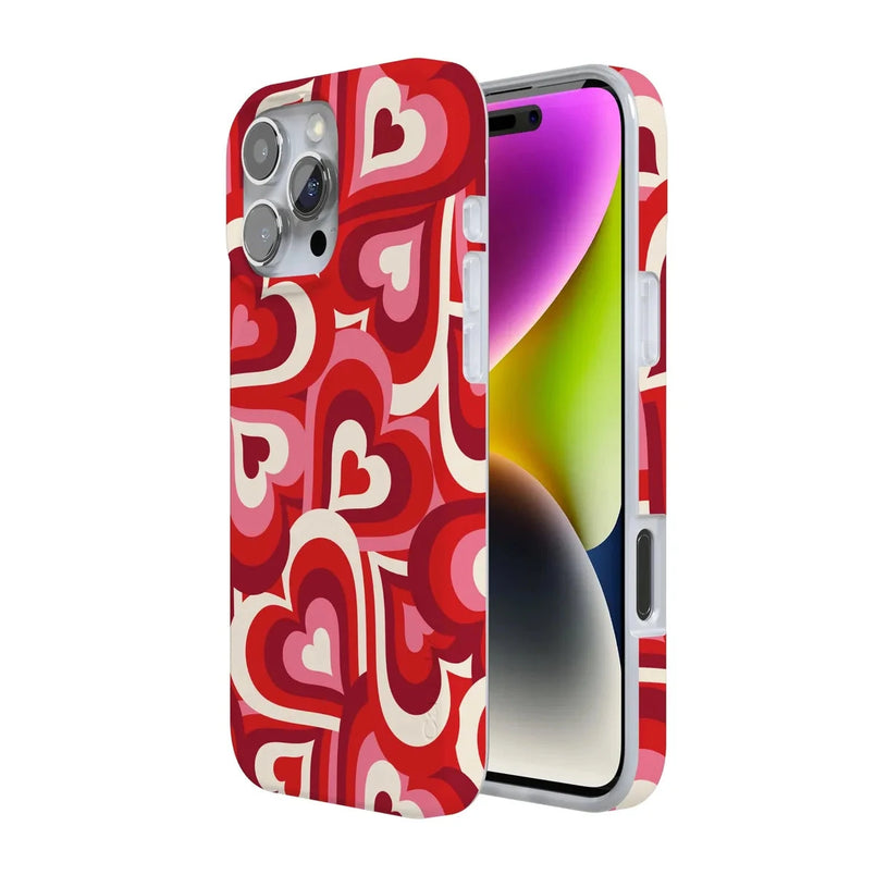 Love Song Remix | Ombre Hearts Case Phone Case Casetry 