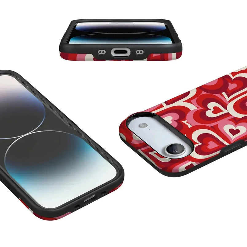 Love Song Remix | Ombre Hearts Case Phone Case Casetry 