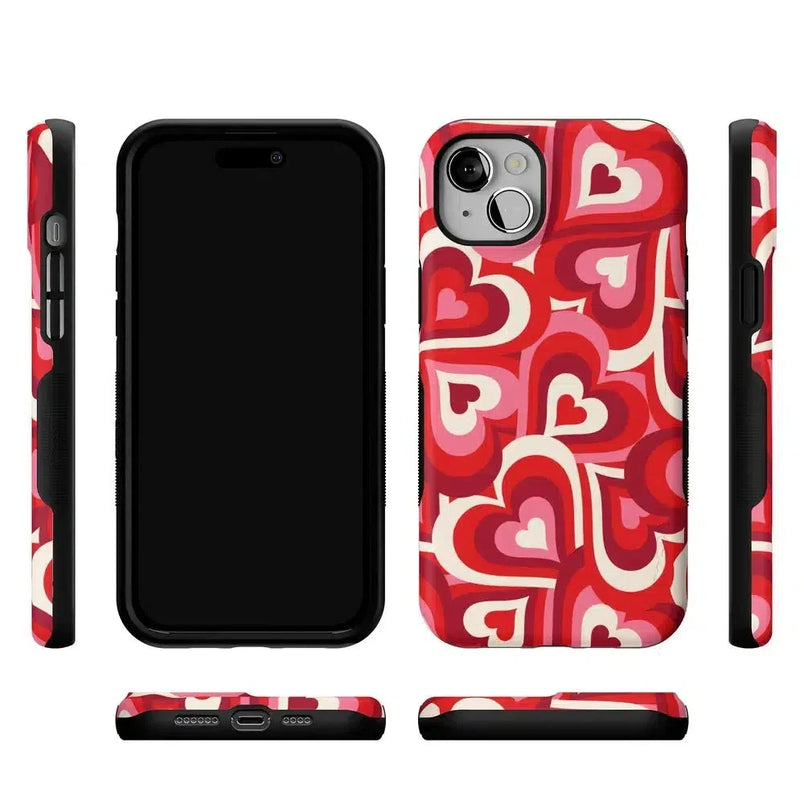 Love Song Remix | Ombre Hearts Case Phone Case Casetry 