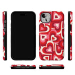 Love Song Remix | Ombre Hearts Case Phone Case Casetry 