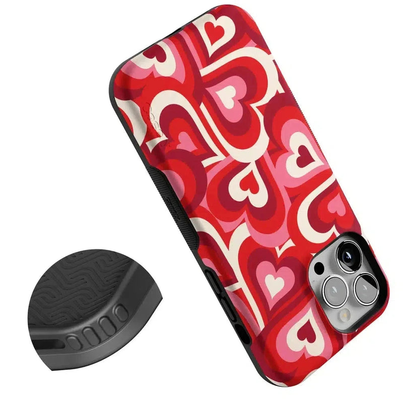 Love Song Remix | Ombre Hearts Case Phone Case Casetry 