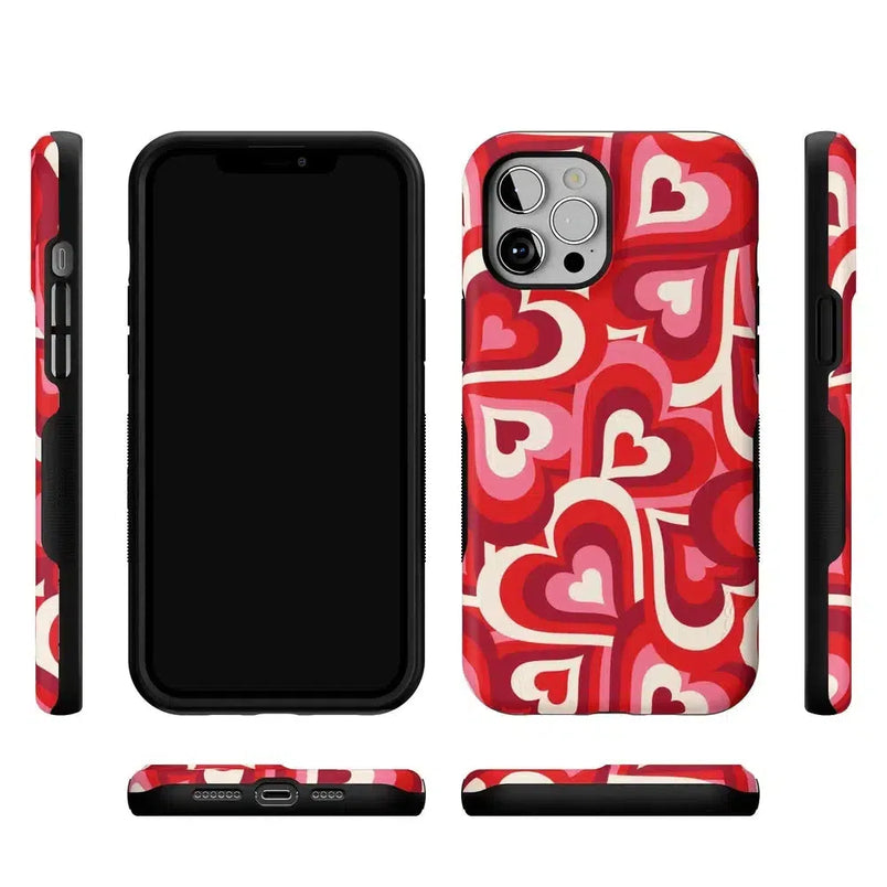 Love Song Remix | Ombre Hearts Case Phone Case Casetry 
