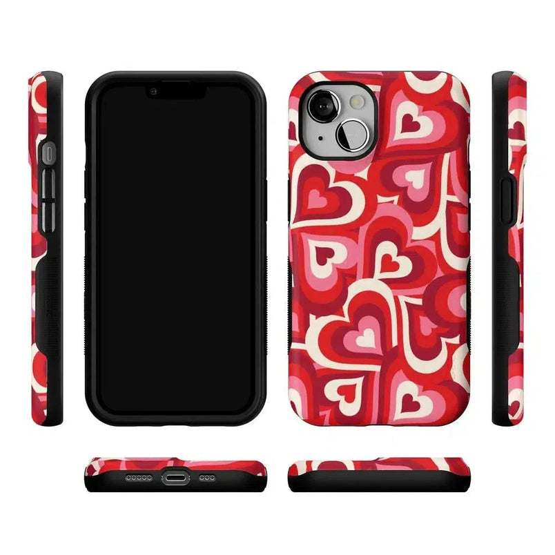 Love Song Remix | Ombre Hearts Case Phone Case Casetry 