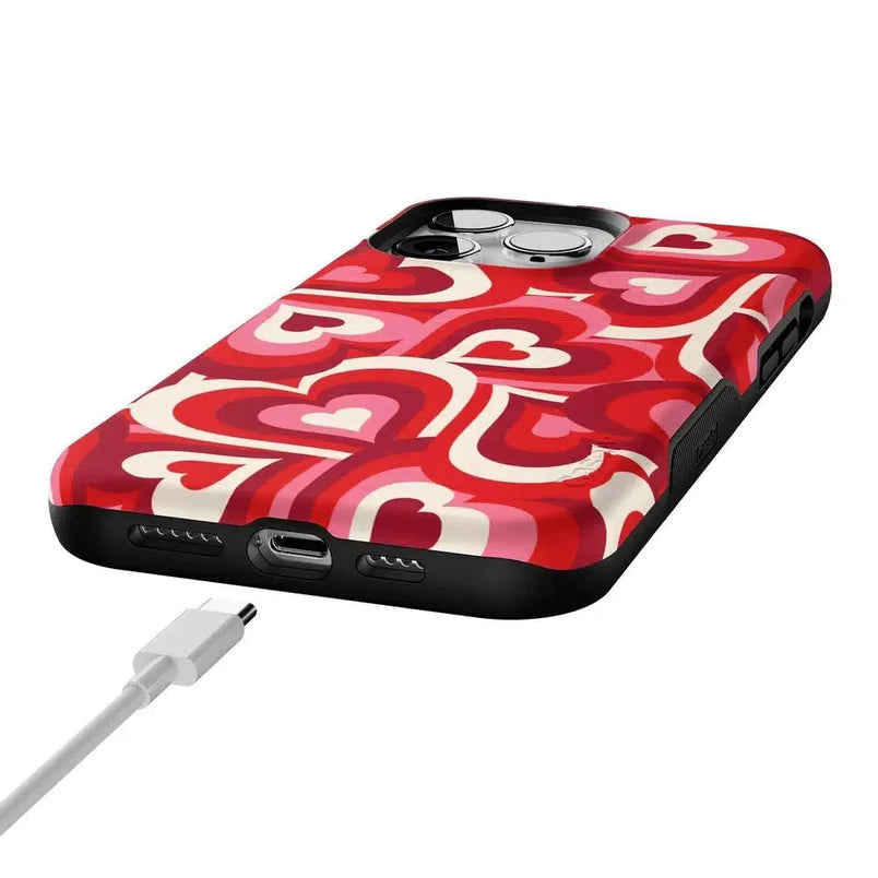 Love Song Remix | Ombre Hearts Case Phone Case Casetry 