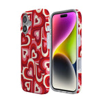 Love Song Remix | Ombre Hearts Case Phone Case Casetry 