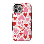 Love Struck | Heart Stickers Case Phone Case Casetry Bold Flex + MagSafe® iPhone 12 Pro Max