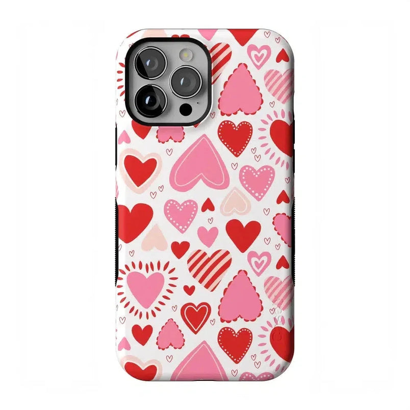Love Struck | Heart Stickers Case Phone Case Casetry Bold Flex + MagSafe® iPhone 13 Pro Max