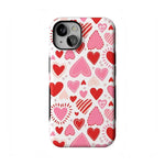 Love Struck | Heart Stickers Case Phone Case Casetry Bold Flex + MagSafe® iPhone 13