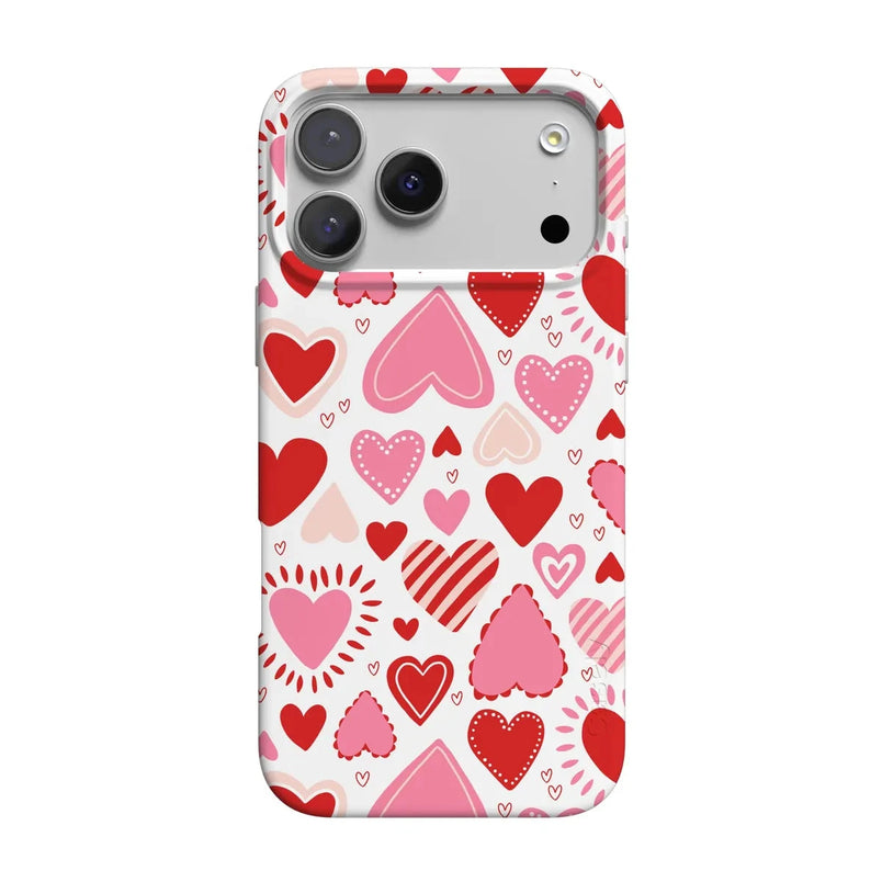 Love Struck | Heart Stickers Case Phone Case Casetry Classic + MagSafe® iPhone 17 Pro Max 