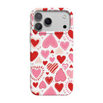 Love Struck | Heart Stickers Case Phone Case Casetry Classic + MagSafe® iPhone 17 Pro Max 