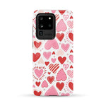 Love Struck | Heart Stickers Case Phone Case Casetry Essential Galaxy S20 Ultra