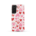 Love Struck | Heart Stickers Case Phone Case Casetry Essential Galaxy S21