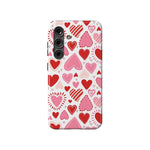 Love Struck | Heart Stickers Case Phone Case Casetry Essential Galaxy S24