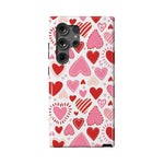 Love Struck | Heart Stickers Case Phone Case Casetry Essential Galaxy S24 Ultra