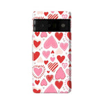Love Struck | Heart Stickers Case Phone Case Casetry Essential Google Pixel 6