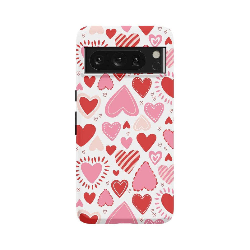 Love Struck | Heart Stickers Case Phone Case Casetry Essential Google Pixel 9