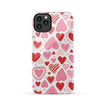 Love Struck | Heart Stickers Case Phone Case Casetry Essential iPhone 11 Pro Max