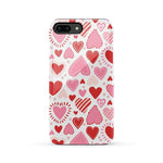 Love Struck | Heart Stickers Case Phone Case Casetry Essential iPhone 6/7/8 Plus