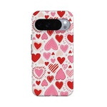 Love Struck | Heart Stickers Case Phone Case Casetry Essential + MagSafe® Google Pixel 10 Pro XL 