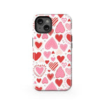 Love Struck | Heart Stickers Case Phone Case Casetry Essential + MagSafe® iPhone 13