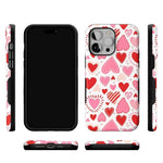 Love Struck | Heart Stickers Case Phone Case Casetry 