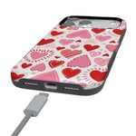 Love Struck | Heart Stickers Case Phone Case Casetry