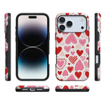 Love Struck | Heart Stickers Case Phone Case Casetry