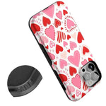 Love Struck | Heart Stickers Case Phone Case Casetry 