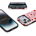 Love Struck | Heart Stickers Case Phone Case Casetry 